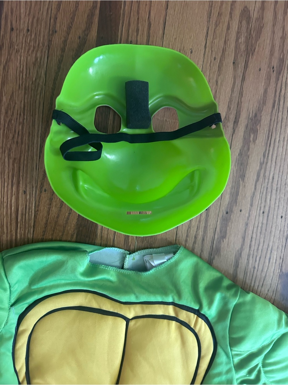 Donatello Ninja Turtle Kids Costume - Green & Purple - Picture 5 of 7